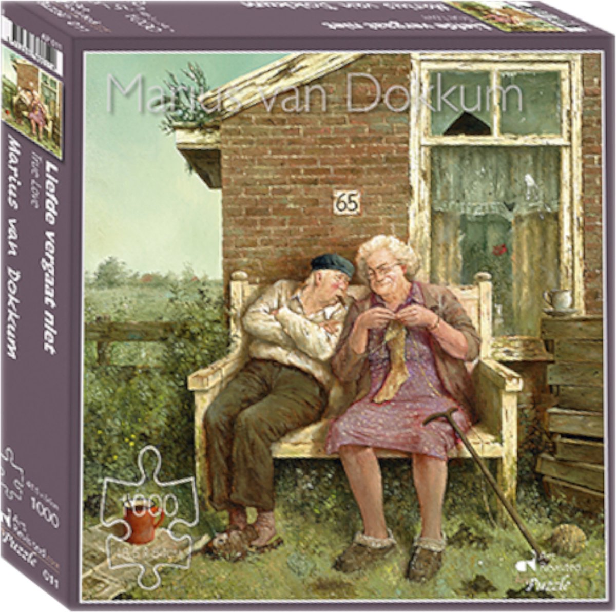 Marius van Dokkum Puzzel - Liefde Vergaat Niet - 1000 st — afbeelding 4