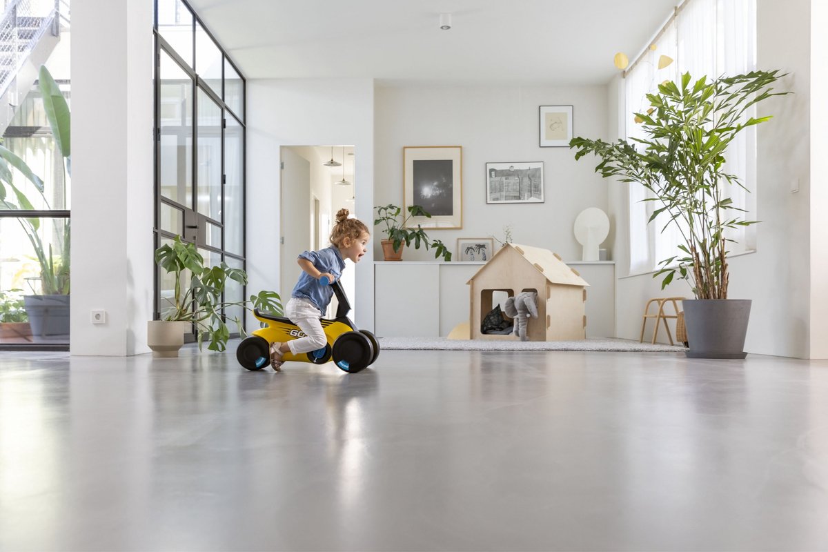 BERG GO2 SparX Loopauto en Trapauto - Speelgoed vanaf 1 jaar - Uitklapbare pedalen - 10 tot 30 maanden - Geel — afbeelding 5