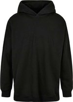 BUILD YOUR BRAND Oversized Cut On Sweatshirt Met Capuchon Mannen Zwart - Maat XL