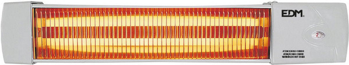 Kwarts Kachel EDM 07103 Badkamers 600-1200 W Wit