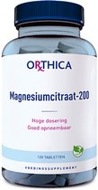 Orthica Magnesiumcitraat-200 - goed opneembaar - 120 tabletten