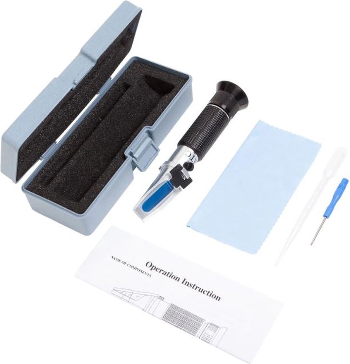 BRIX-meter - Refractometer - 0 en 32% meetbereik