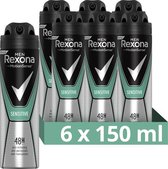 Rexona Deospray Men – Sensitive - Voordeelverpakking 6 x 150 ml