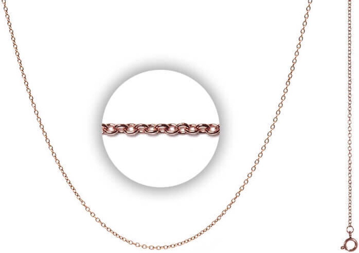 iXXXi Ketting 1 mm Bruin 40 cm