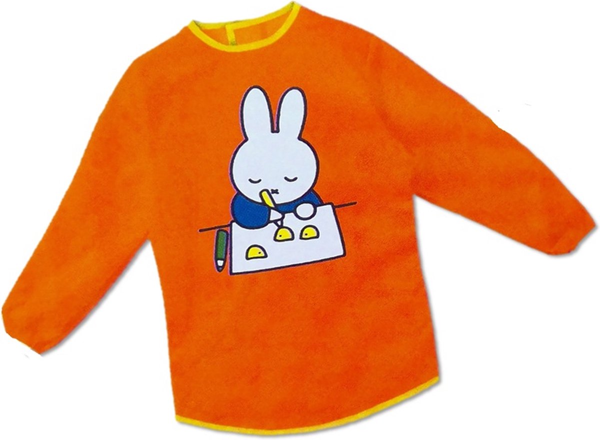 Nijntje kliederschort oranje - 3+ - Nijntje verven - Kliederschort - Creatief - Jongens - Meisjes - Tekenen