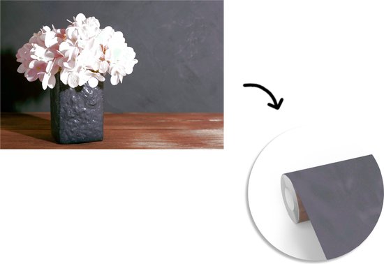 Papier Peint - Papier Papier peint photo Nature Morte - Hortensia - Rose - Largeur 525 cm x Hauteur 350 cm