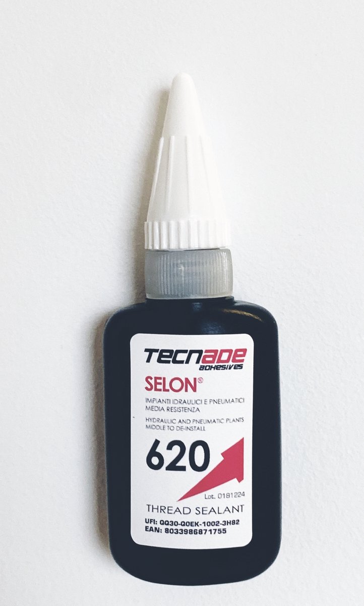Tecnade SELON 620 - SCHROEFDRAADAFDICHTING - MEDIUM STERKT- 20ml