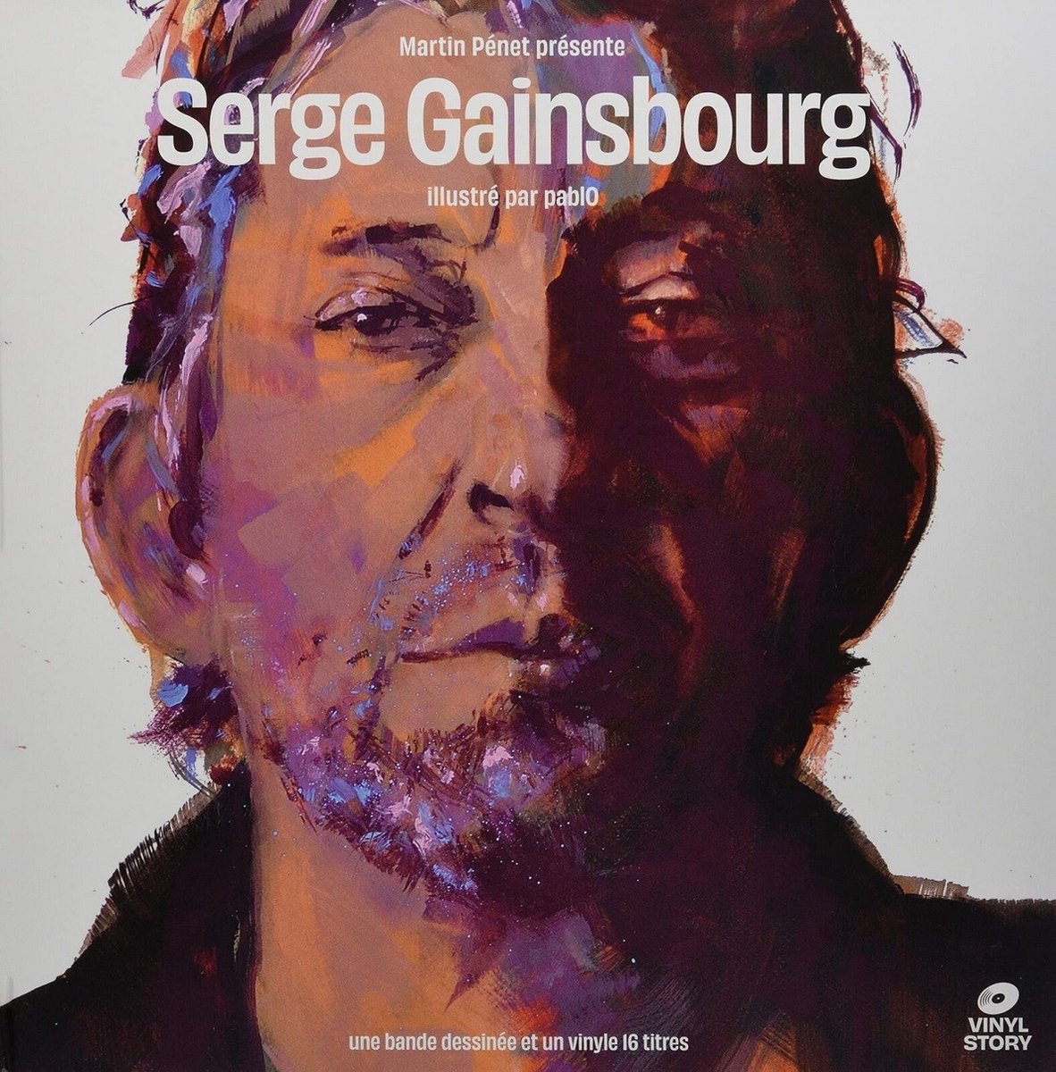 Serge Gainsbourg - Martin Pénet Présente Serge Gainsbourg Illustré Par PablO (LP)