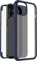 Accezz Hoesje Geschikt voor iPhone 13 Pro Hoesje - Accezz 360° Full Protective Cover - Donkerblauw