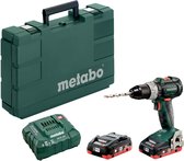 Metabo SB 18 LT BL 18V LiHD accu klopboor-/schroefmachine set in koffer (2x 4,0Ah accu) - koolborstelloos