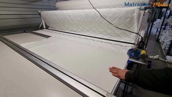 TAURO 22150 matrasbeschermer met noppen, oplegger ter bescherming van de matras, 140 x 200 cm