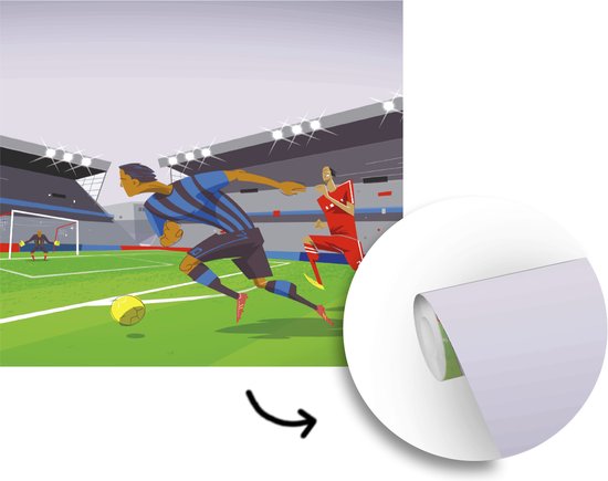 Fotobehang Voetbal in het Stadion | Vliesbehang voor Voetballers