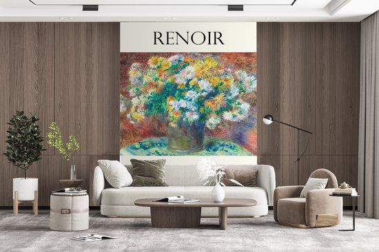 Behang - Fotobehang Schilderij - Bloemen - Oude meesters - Breedte 190 cm x hoogte 260 cm