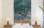 Behang - Fotobehang De Olijfgaard - Vincent van Gogh - Breedte 120 cm x hoogte 240 cm