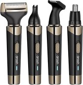 arash® 4-in-1 Neustrimmer - Oplaadbaar – Oor/wenkbrauw trimmer – Baardtrimmer - Neushaartrimmer - Mannen & Vrouwen