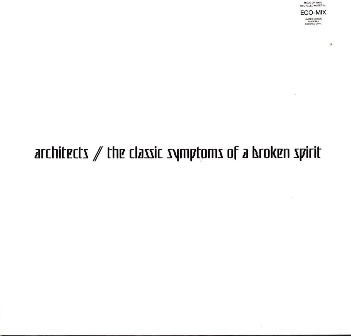 Architects - The Classic Symptoms Of A Broken Spirit (LP) (Coloured Vinyl) (Limited Edition)