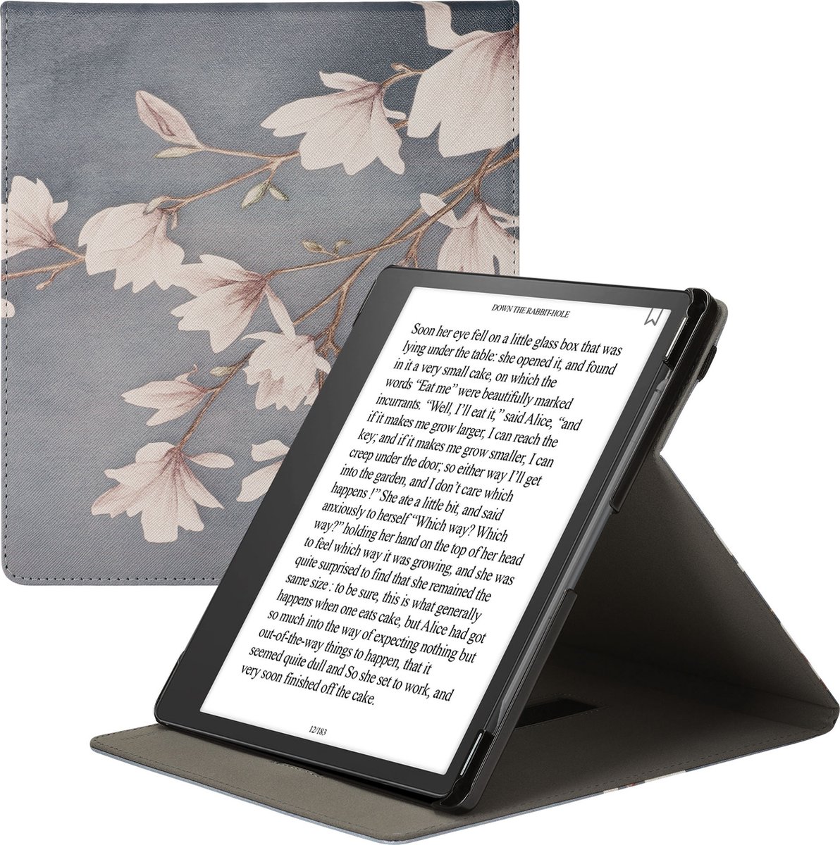 kwmobile Étui liseuse Compatible avec  Kindle Paperwhite - Housse  avec Rabat magnétique Feutre pour liseuse  Kindle Paperwhite