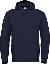Cotton Rich Hooded Sweatshirt B&C Collectie maat XL Donkerblauw