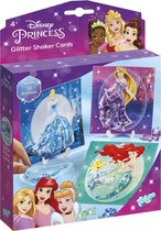 Totum - Disney Princess - faire des cartes de luxe princesse à paillettes avec Elsa, Ariel et Cendrillon - créatif - astuce cadeau home deco
