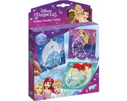 Totum - Disney Princess - faire des cartes de luxe princesse à paillettes avec Elsa, Ariel et Cendrillon - créatif - astuce cadeau home deco