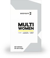 Body & Fit Multi Women - Multivitamine Vrouw - Voedingssupplement voor Vrouwen - 30 Tabletten