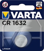 Varta CR1632 Lithium Knoopcel Batterij | 3V | 140 mAh | bol