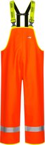 Lyngsøe Rainwear Vissers amerikaanse overall neon oranje / donkerblauw XL