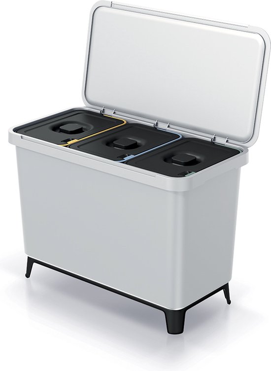 Keden Mülleimer, Keden Systema Abfalleimer mit Wertstofftonne 2x 10L