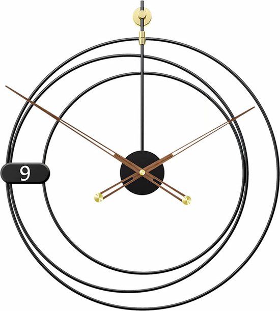 klok / Muurklok Wandklok \ Round Wall Clock Round Clock Modern Clock Designer...