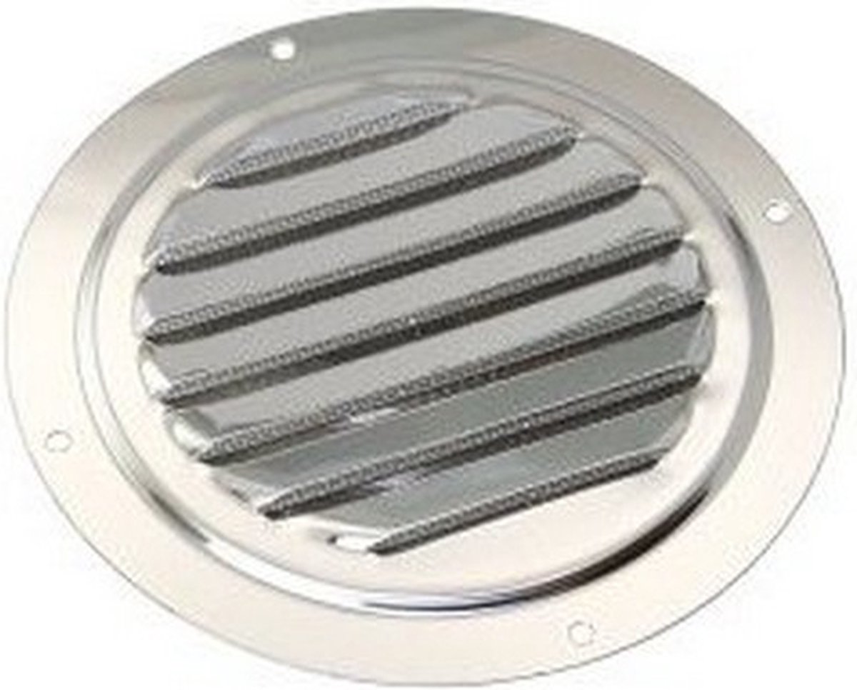 Ronde RVS ventilatieroosters met hor - 152mm