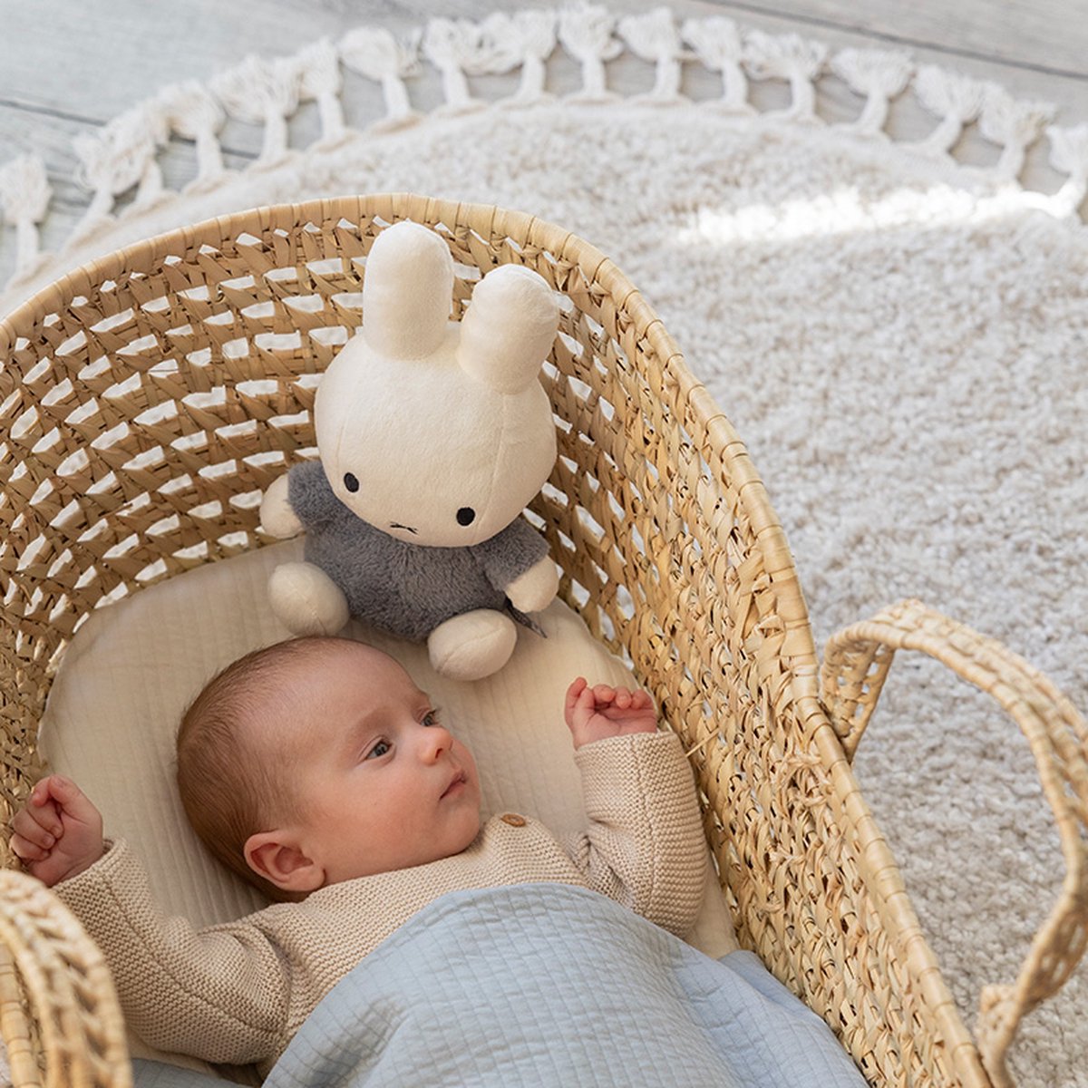 Nijntje Knuffel Fluffy Blauw - 25 cm — afbeelding 5