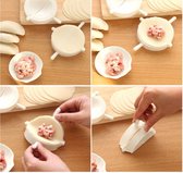 Dumpling Maker 3 pièces 3 formats différents - Convient également pour les raviolis et les tartes - Moule à pâte