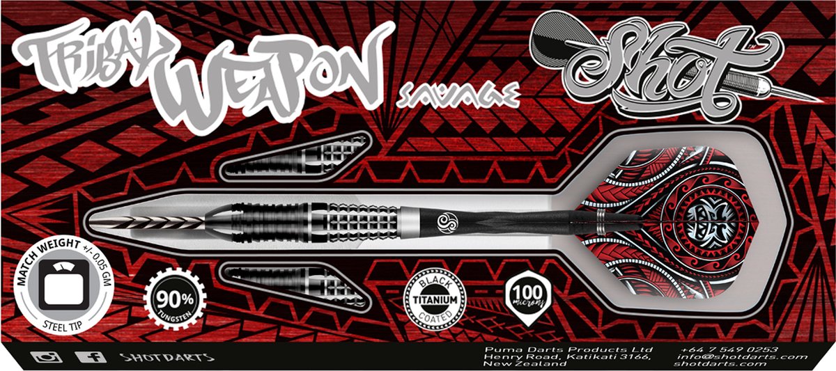 Shot Tribal Weapon Savage 90% - Dartpijlen