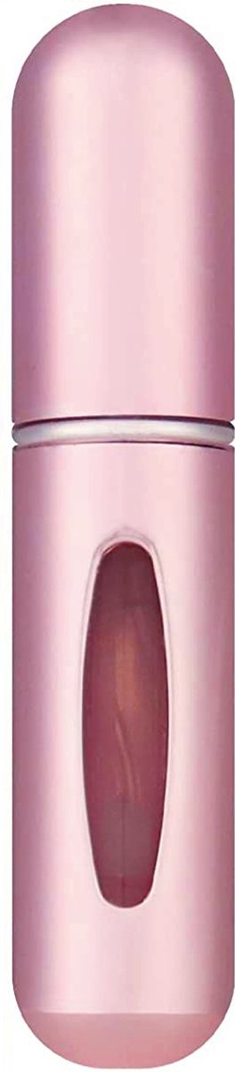Navulbare Parfum Verstuiver Mini | Roze | 5 ML | Aluminium Case | Fashion Favorite
