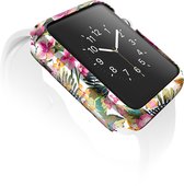 Étui Fashion Bumper X-Doria Revel | 42mm adapté pour Apple Watch| Paume florale - convient pour Apple Watch Series 1, Series 2, Series 3 et Nike