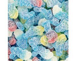 Haribo Smurfen Zuur - Snoep - 1 kg - Zuur