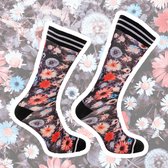 Sock My Flower - herensokken - 39-42 - naadloos - leuke sokken - duurzaam