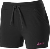 Asics Knit Short Shorts Vrouw Zwarte S