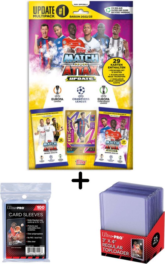 Afbeelding van het spel De Topps Match Attax UEFA Champions League TC 2022/2023 - Update Multipack Set