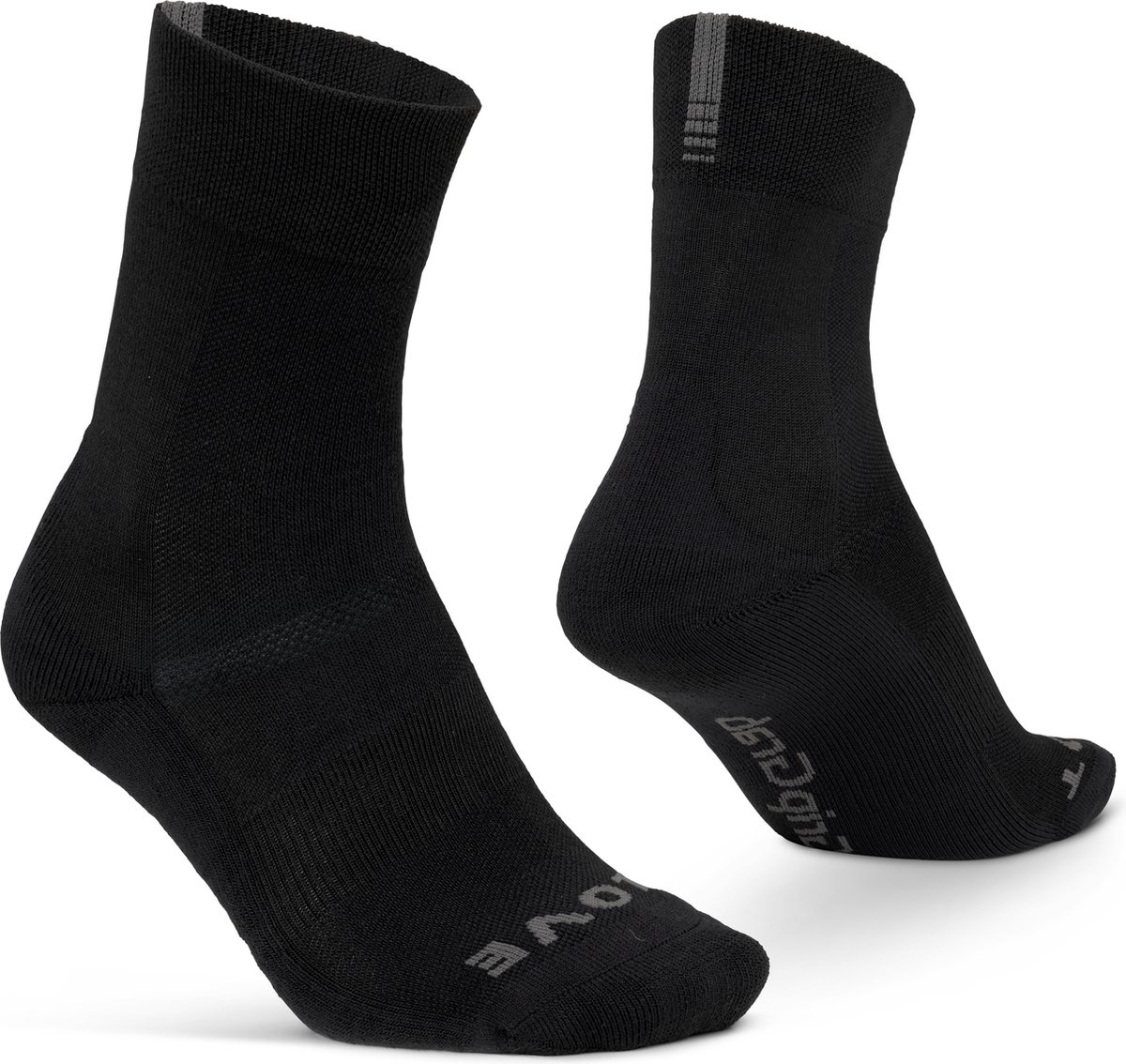 GripGrab - Thermo SL Winter Fietssokken Isolerende Wielersport Sokken - Zwart - Unisex - Maat S