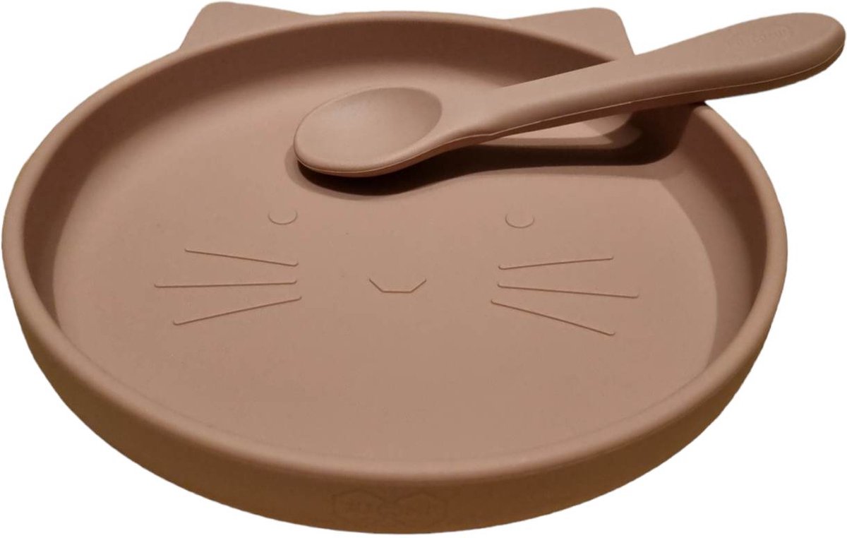 Siliconen Kinder en Baby Servies, BPA vrij, Veilig Eten - Pure Luv