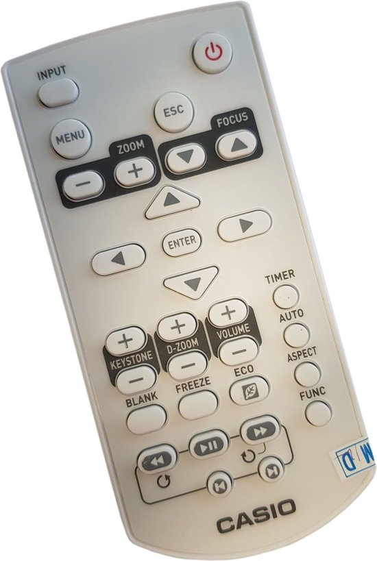 Télécommande adaptée au projecteur CASIO XJ-A257, remplace YT-130