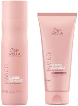 Wella - Invigo Color Recharge Cool Blond Duo Set - 250 + 200ml