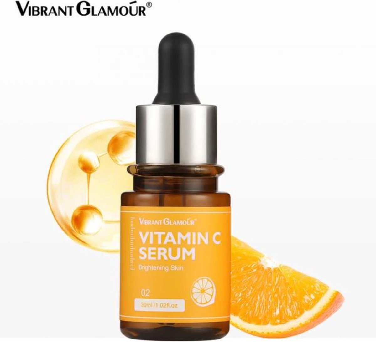 VIBRANT GLAMOUR Vitamine C Serum & Hyaluronzuur serum | Anti Aging | Anti Rimpel | Gezicht Serum | Gezichtsverzorging