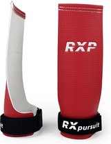 RXpursuit - Poignées CrossFit sans doigts - Poignées sans trous - No trous - Poignées sans doigts - Rouge