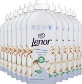 Lenor Cotton Fresh - Assouplissant - 12 x 38 lavages Pack économique