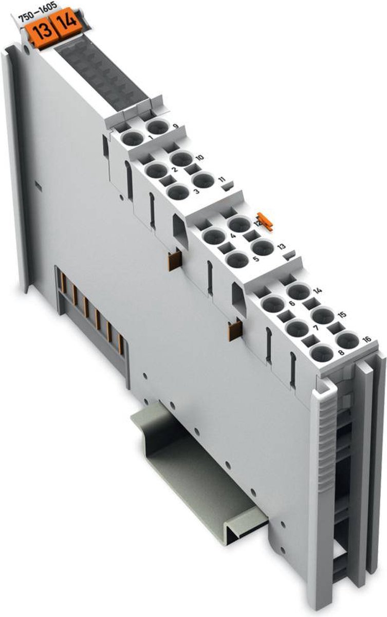 WAGO 750-1605 PLC-voedingsmodule 750-1605 WAGO veldbus dec. peri. voeding/segm.mod
