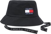 Tommy Hilfiger TJM Heritage Bucket Hat Hommes - Zwart - Taille unique