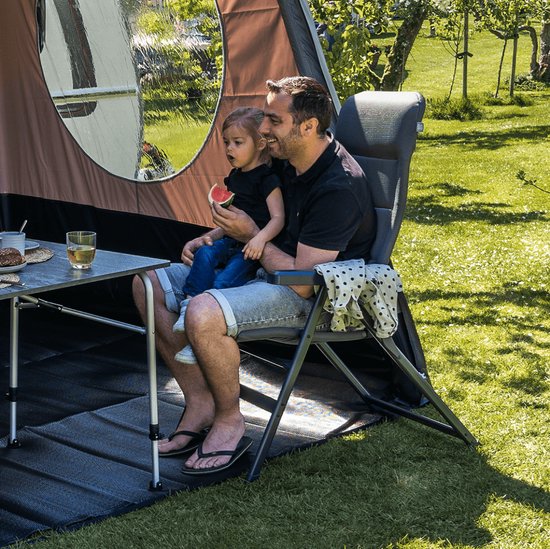 Travellife Barletta Standenstoel Comfort L - In 7 standen verstelbaar - Ventilerende en sneldrogende 2D mesh bekleding - Water- en uv-bestendig van Travellife — afbeelding 2