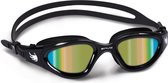 BTTLNS zwembril - gespiegelde lenzen - zwembril openwater - triathlon zwembril - zwembril volwassenen - duikbril - Valryon 1.0 - regenboog